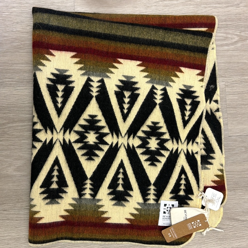 Tribal/Native American print baby blanket
